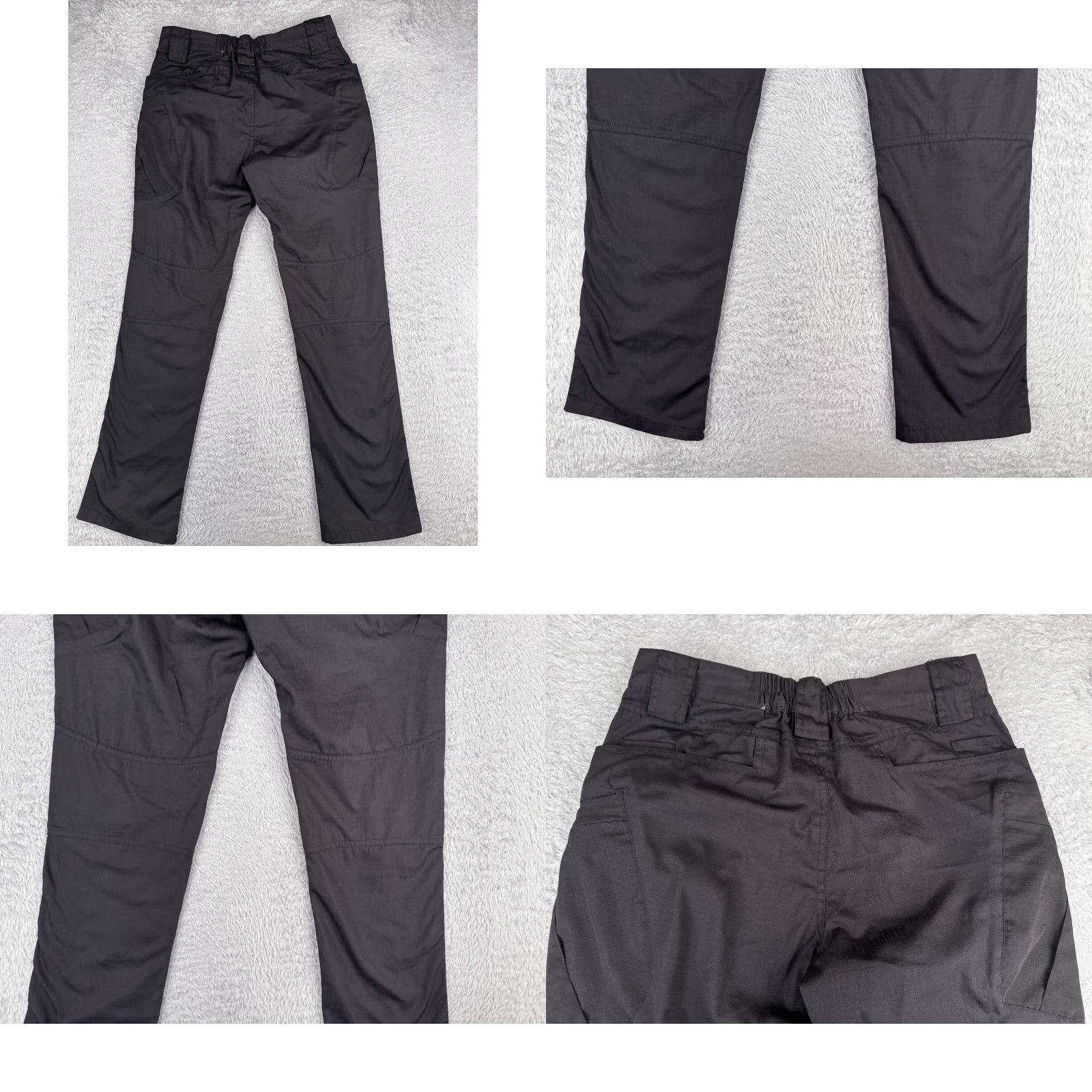 Vintage Tactical Pants Men Black 32x29 Cargo Pocket 5-Pocket Cotton Polyester Blend Stretch Comfort Regular United Uniform Pants Men Size US 32 / EU 48 - 9 Thumbnail