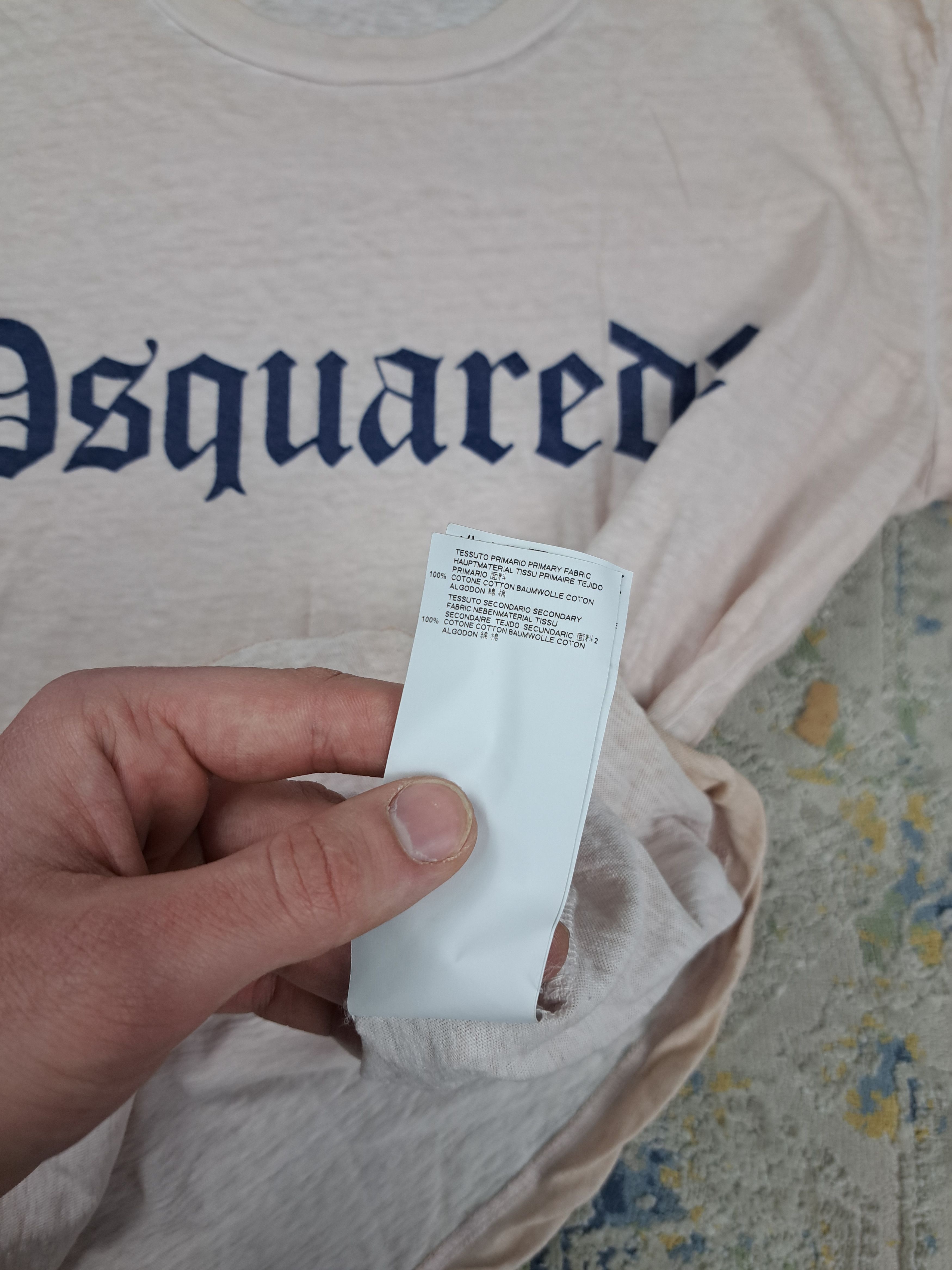 Dsquared2 Dsquared Lightweight Slim Fit Tee Streetwear y2k Drip Size US S / EU 44-46 / 1 - 7 Thumbnail