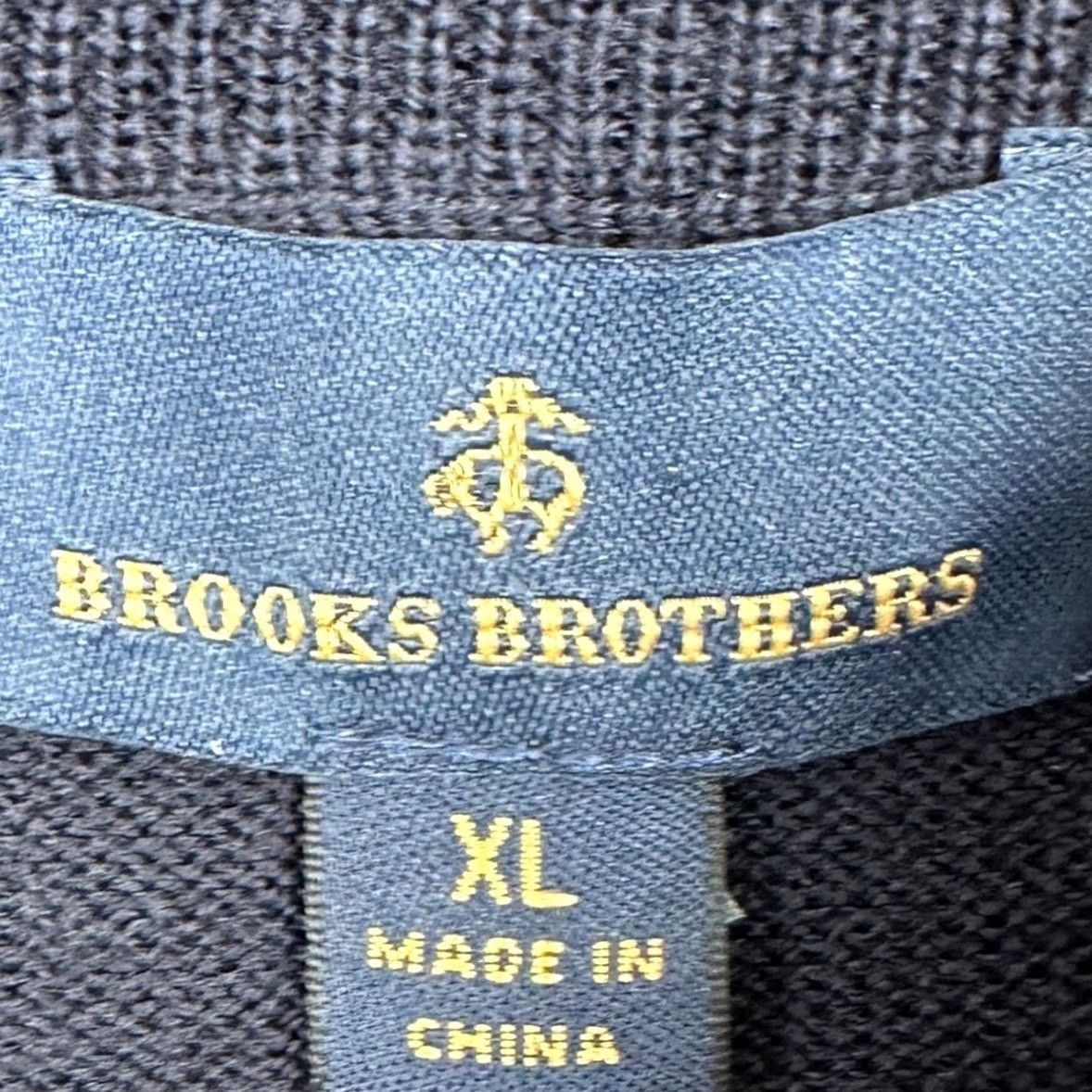 Brooks Brothers VINTAGE does not apply here. Brooks Brothers Merino Wool Blend Sweater Mens XL Navy Blue Knit Herringbone Size US XL / EU 56 / 4 - 4 Thumbnail