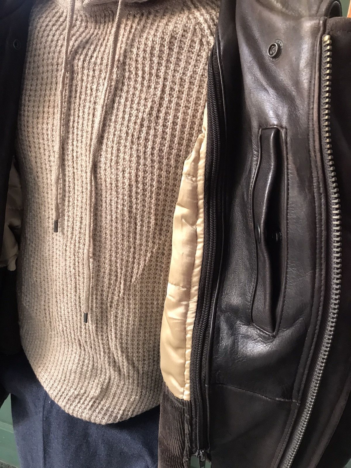 Gap × Other × Vintage VINTAGE CASHMERE WOOL BLEND WAFFLE TEXTURED GAP KNIT HOODIE Size US M / EU 48-50 / 2 - 10 Thumbnail