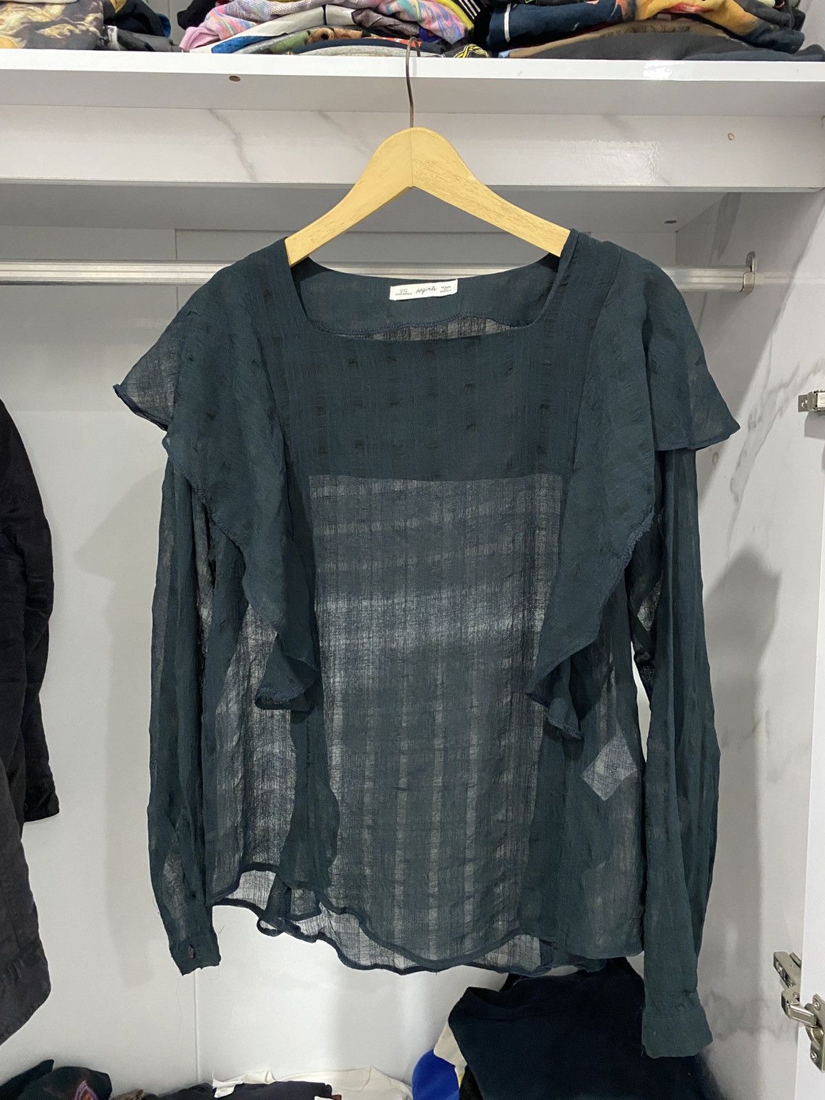 If Six Was Nine 66girl blouse japanese junya lgb kmrii styled AA0146 Size L / US 10 / IT 46 - 1 Thumbnail