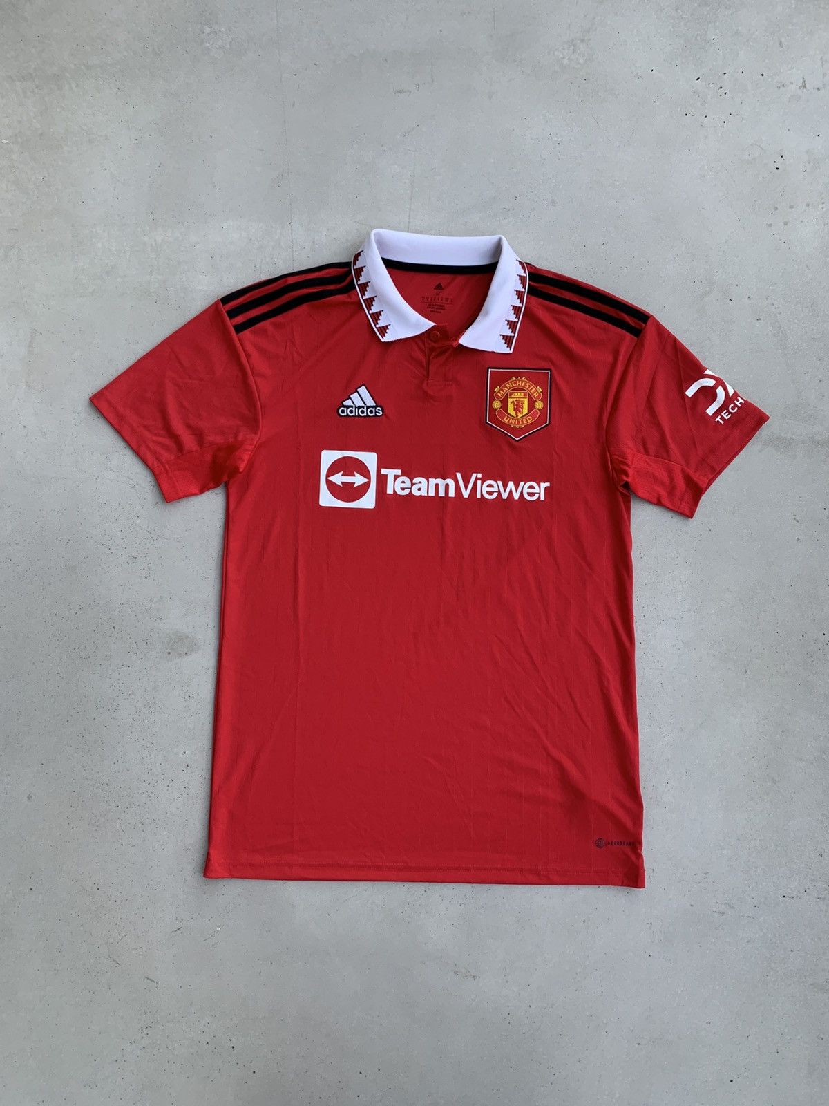 Adidas Adidas Manchester United Jersey Vintage Football Tee Y2k Size US M / EU 48-50 / 2 - 1 Thumbnail