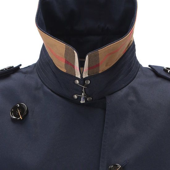 Burberry o1w1db10426 Trench Coat in Navy Size XXL / US 16-18 / IT 52-54 - 4 Thumbnail