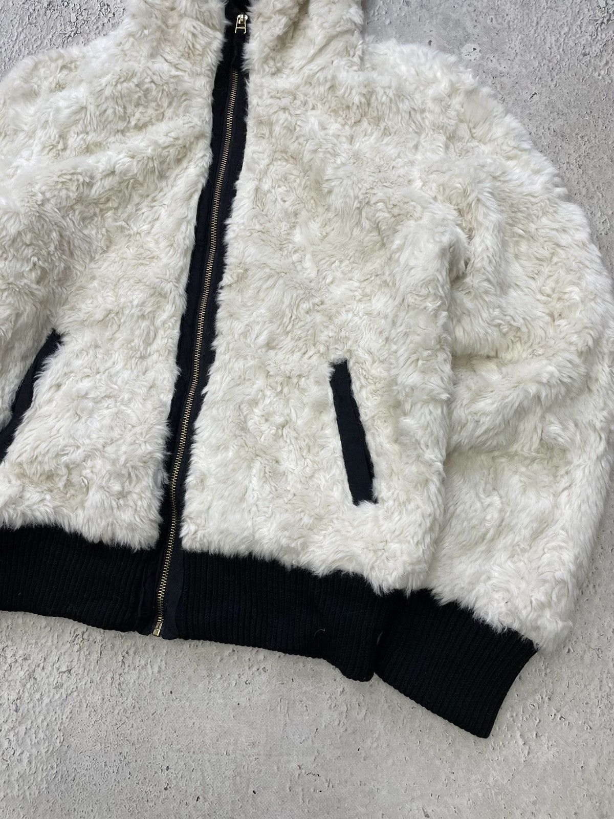 If Six Was Nine × Yohji Yamamoto AvantGarde If Six Was Nine Style Cropped Fur Leather Jacket Size US M / EU 48-50 / 2 - 4 Thumbnail