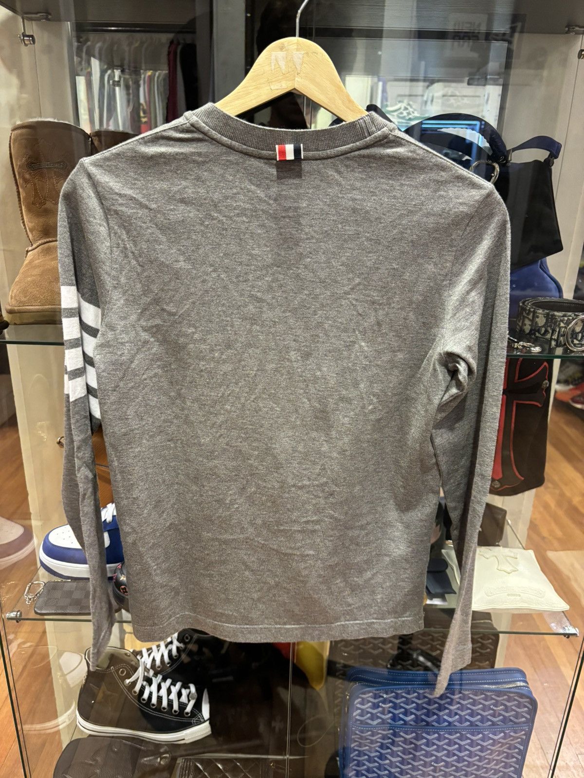 Thom Browne Thom Browne 4 Bar LS Top Size S / US 4 / IT 40 - 2 Thumbnail