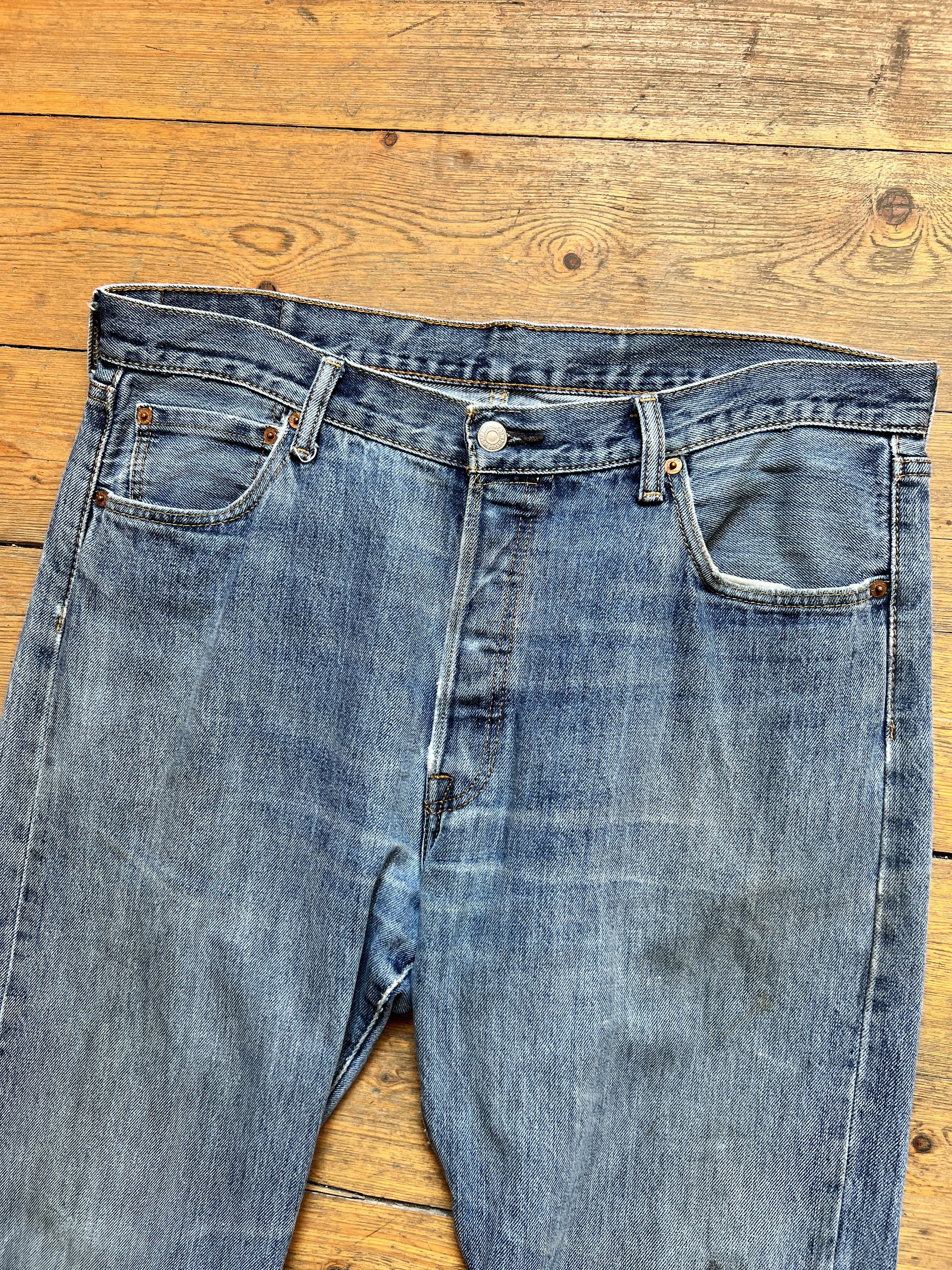 Denime × Levi's Vintage Clothing Levis 501 Denim Jeans Pants Size US 36 / EU 52 - 4 Thumbnail