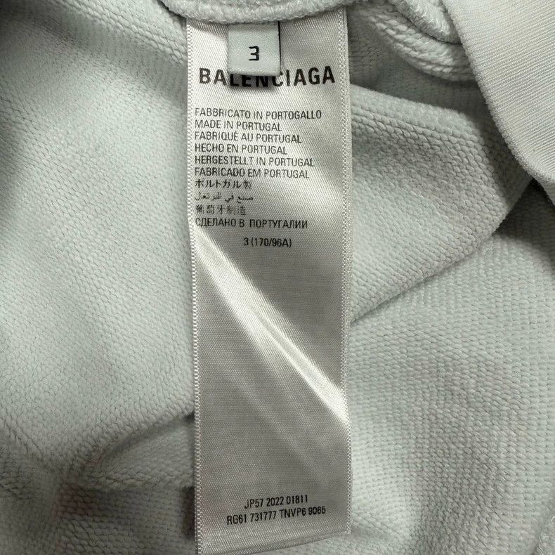 Balenciaga Balenciaga Adidas co-branded embroidered printed Logo long Size US L / EU 52-54 / 3 - 5 Thumbnail