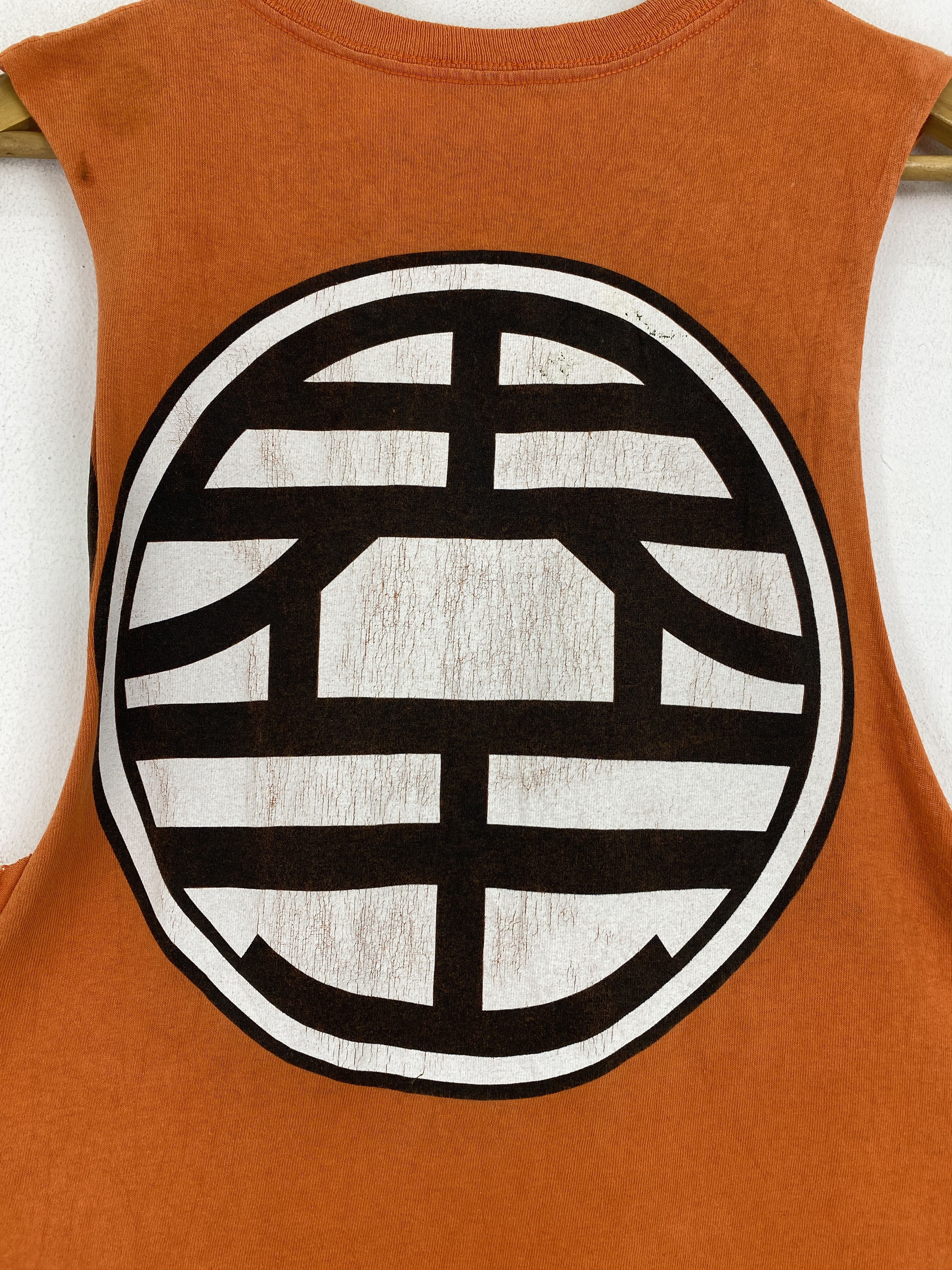 Anime × Japanese Brand × Vintage Vintage Dragon Ball Z Big Logo Sleeveless Tee TA0688 Size US L / EU 52-54 / 3 - 7 Thumbnail