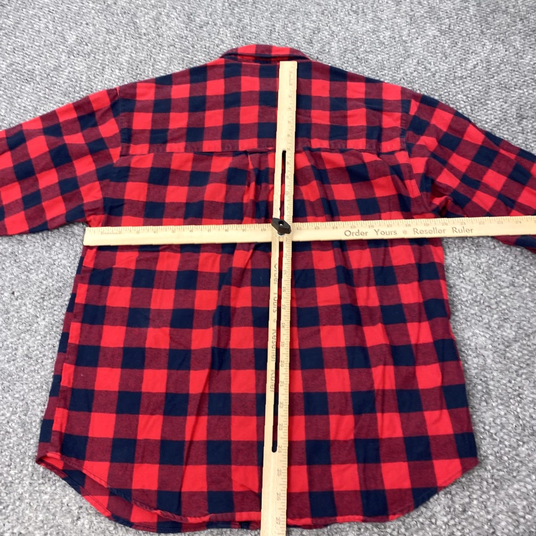 Eddie Bauer VINTAGE Eddie Bauer Shirt Mens Medium Red Blue Buffalo Plaid Flannel Cotton Button-Up Casual Mens Size US M / EU 48-50 / 2 - 6 Thumbnail