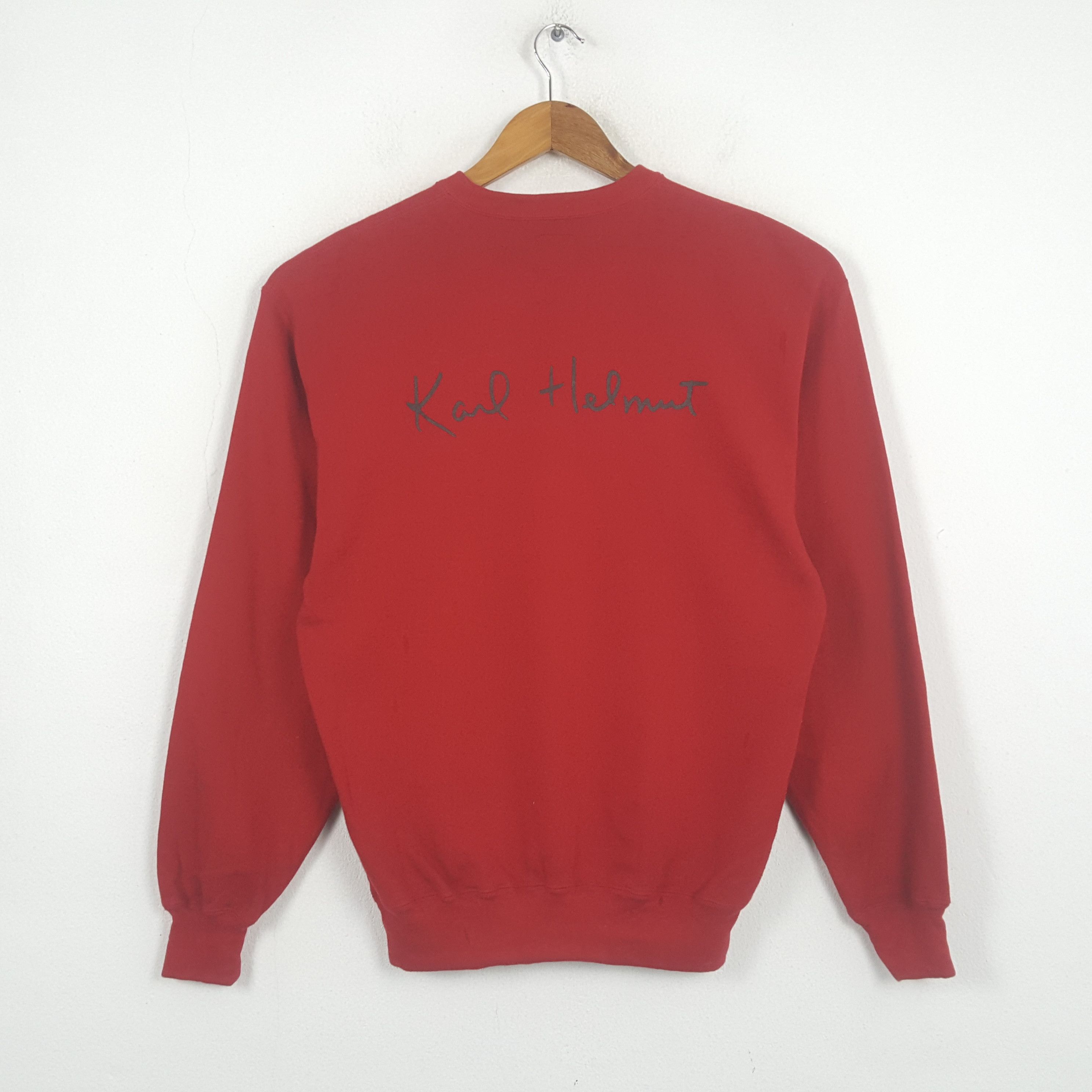 Vintage KARL HELMUT Fashion Brand Sweatshirt C295N3