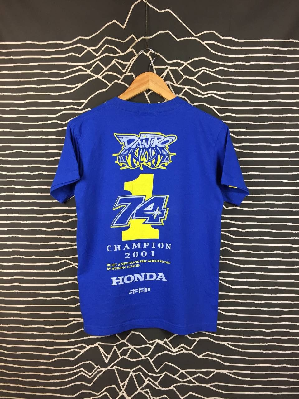 SHINICHIRO ARAKAWA Shinichiro Arakawa X Honda Daijiro Kato World Champion Tee Size US S / EU 44-46 / 1 - 2 Thumbnail