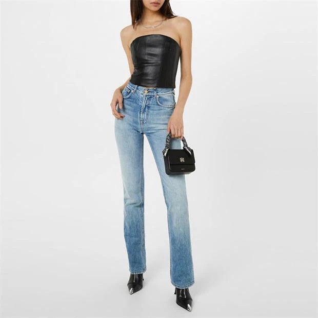 Amiri o1g2r1mq0824 Crop Tops in Black Size M / US 6-8 / IT 42-44 - 3 Thumbnail
