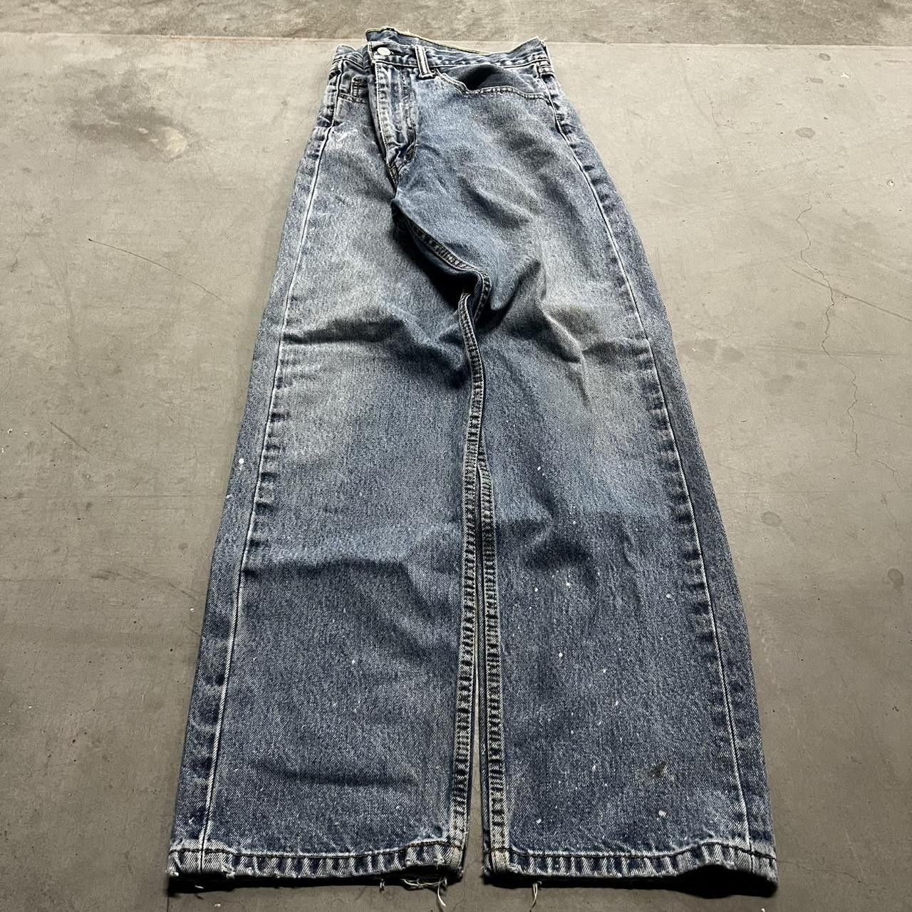 Levi's × Vintage Vintage Y2K Levis 505 Skater Style Medium Wash Denim Jeans! Size US 35 - 3 Thumbnail