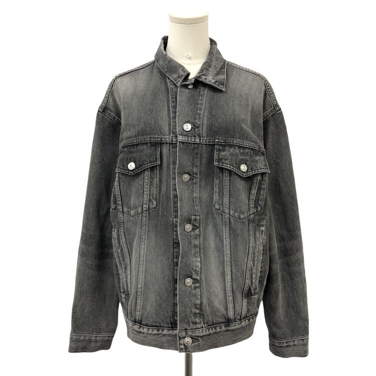 Balenciaga Balenciaga Logo Denim Jacket Size 36 Size XS / US 0-2 / IT 36-38 - 1 Thumbnail