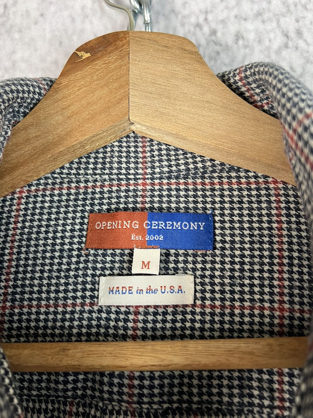 Opening Ceremony Opening Ceremony checked Print Button Up Size US M / EU 48-50 / 2 - 4 Thumbnail