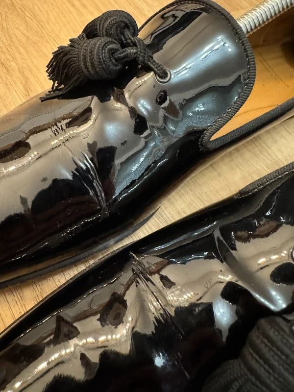 Other Superglamourous Patent Leather Loafers Tassels Italy 42 Size US 9 / EU 42 - 10 Thumbnail