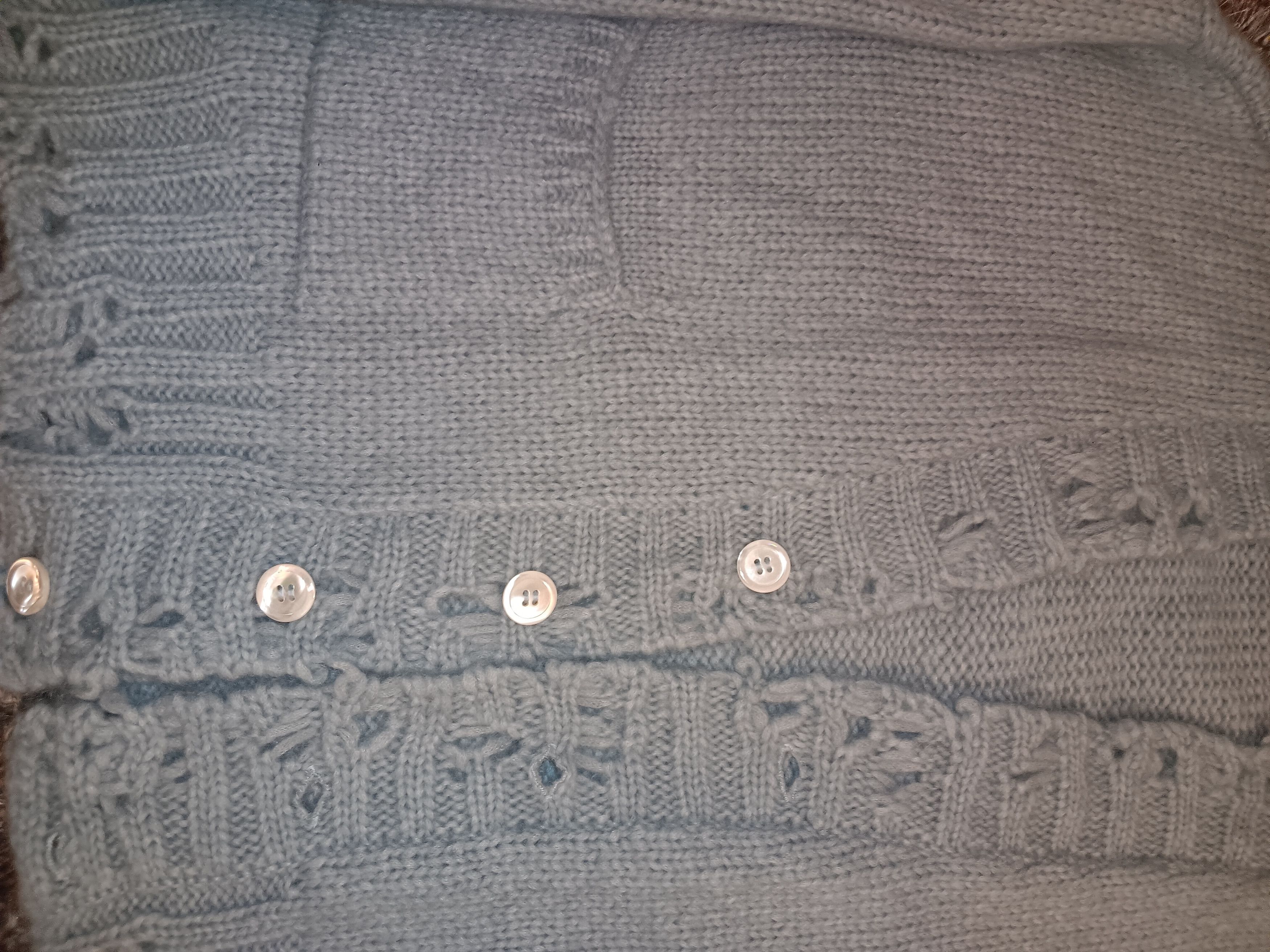 Bare Knuckles Bare knuckles distressed hemmed cardigan Size US M / EU 48-50 / 2 - 3 Thumbnail