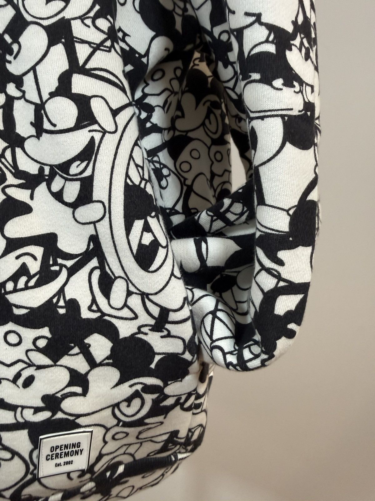 Opening Ceremony Opening Ceremony x Disney Mickey Mouse All-Over Print Hoodie Size US XL / EU 56 / 4 - 7 Thumbnail