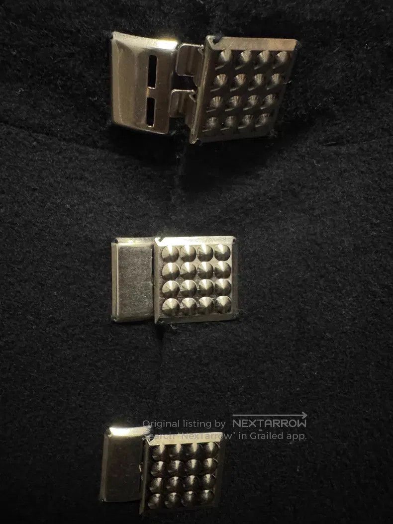 Yohji Yamamoto Yohji Yamamoto size m 86aw metallic-button wool trousers Size US 28 / EU 44 - 5 Thumbnail