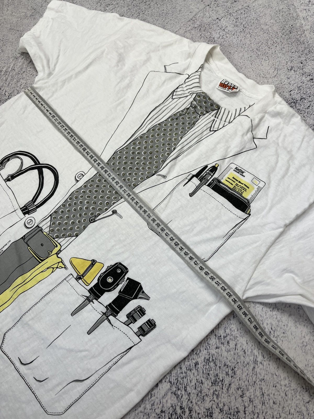 Other Vintage 1978 Leslie Arwin Doctor USA T-shirt Rare Retro Size US XL / EU 56 / 4 - 13 Thumbnail