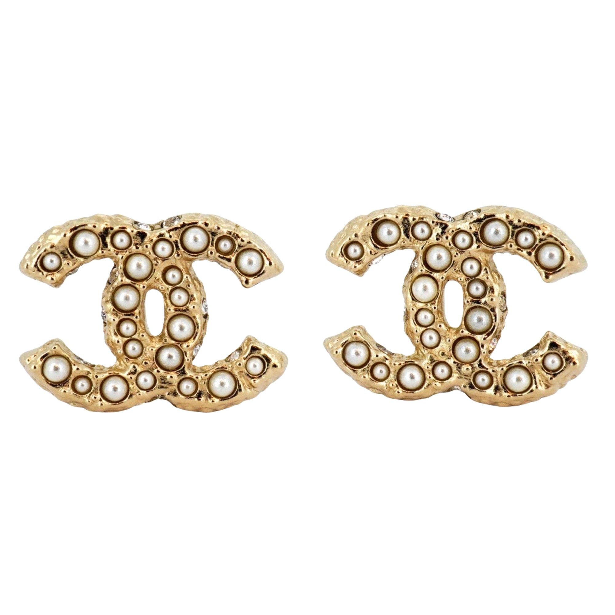 Chanel Chanel Coco Mark earring Size ONE SIZE - 1 Thumbnail