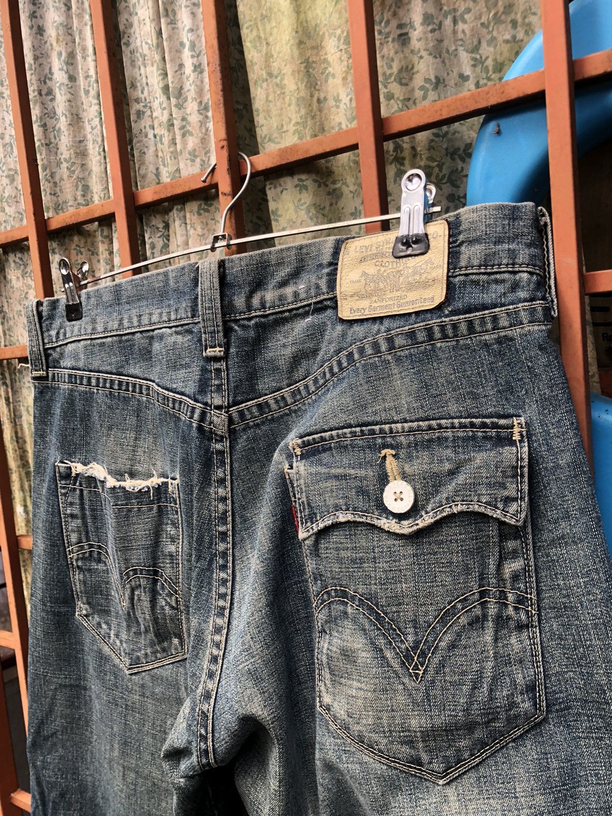 Levi's × Levi's Vintage Clothing Levis 503 J54 Jeans Denim Size US 36 / EU 52 - 8 Thumbnail