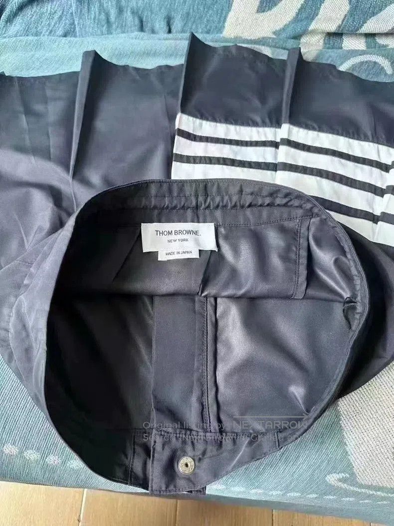 Thom Browne Thom Browne Blue Nylon Skirt Size 25" / US 0 / IT 36 - 3 Thumbnail