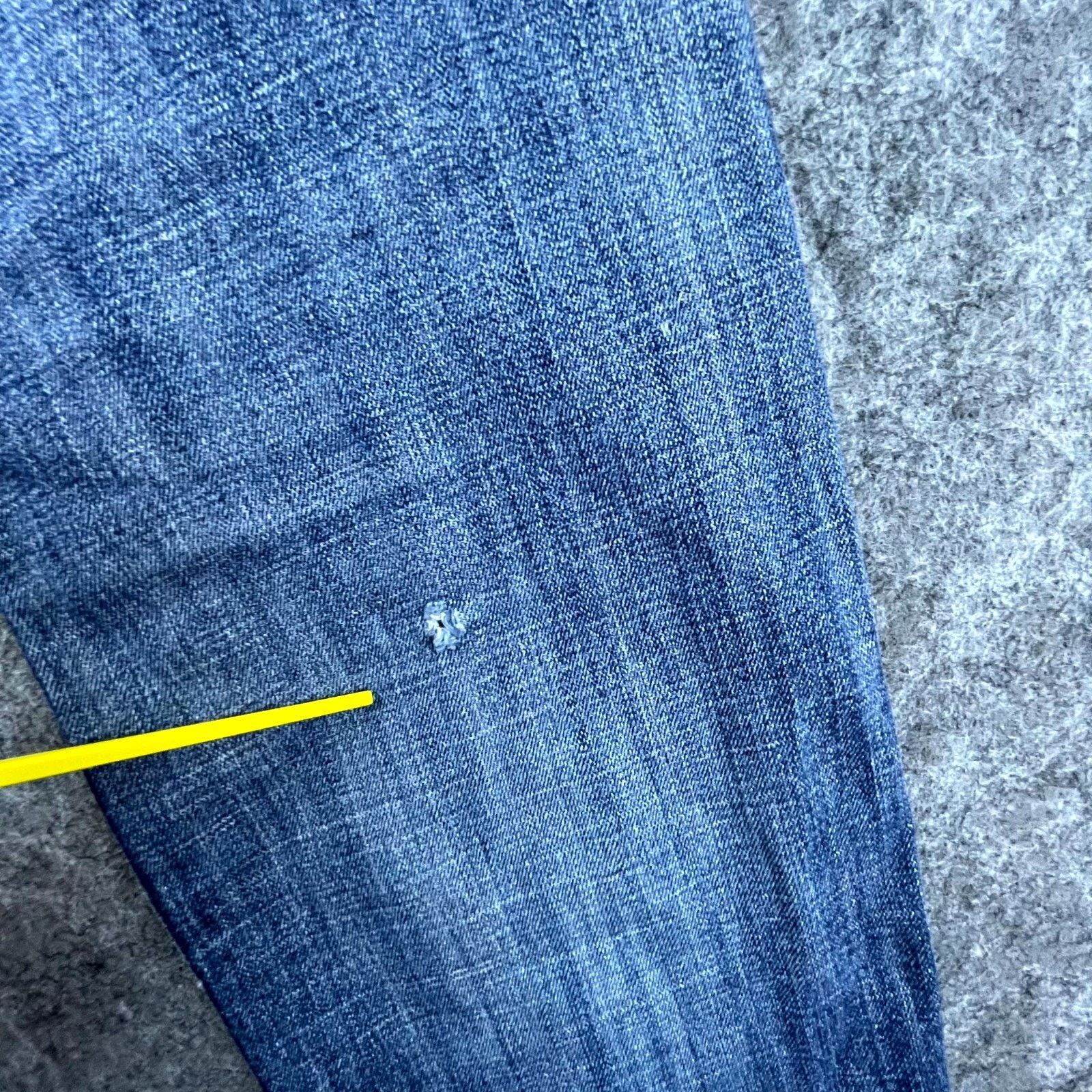 Lucky Brand Lucky Brand 221 Straight Jeans Mens 32 Blue Cotton Stretch Size US 32 / EU 48 - 12 Thumbnail