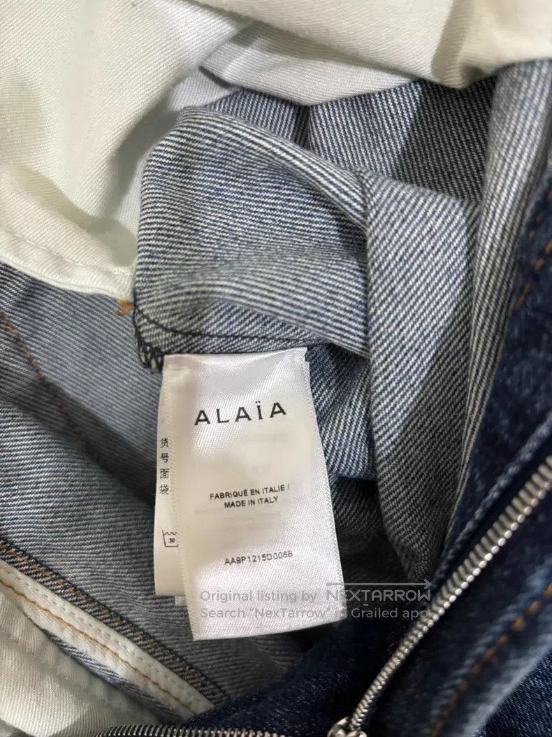 Alaia Alaia Jeans Size 42" / US 20 - 2 Thumbnail