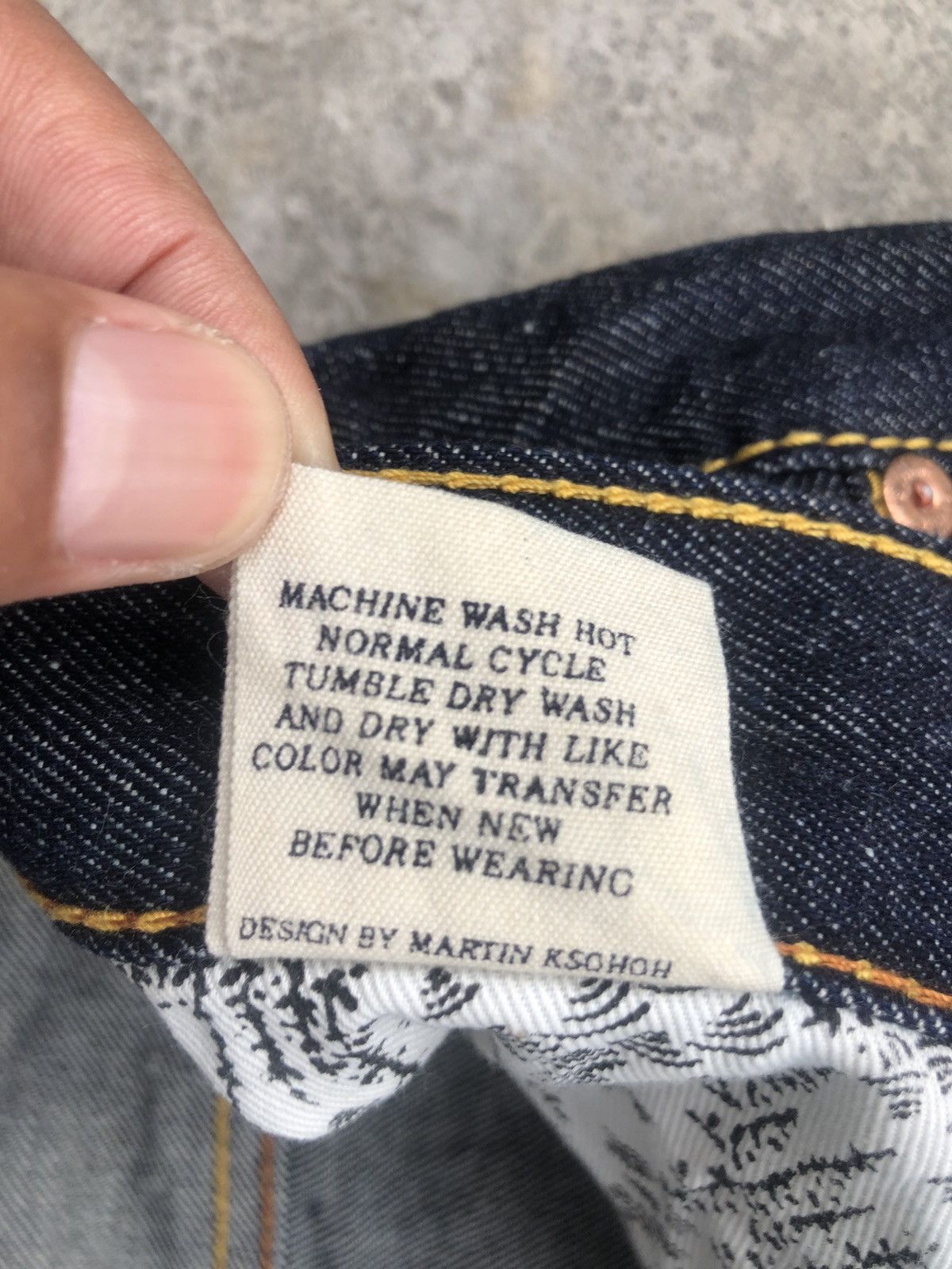 RMC Jeans Red Monkey Company Embroidered Naked Size US 36 / EU 52 - 21 Thumbnail