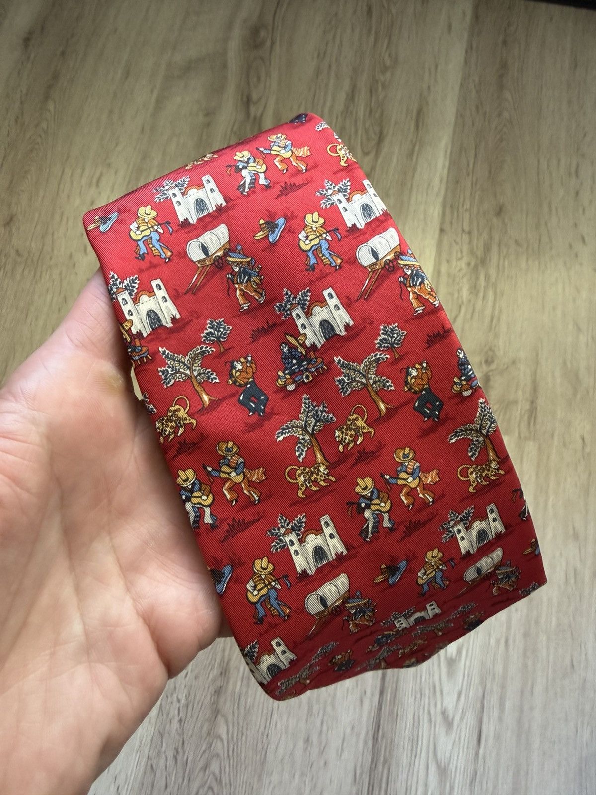 Salvatore Ferragamo Salvatore Ferragamo monogram tie Size ONE SIZE - 21 Thumbnail