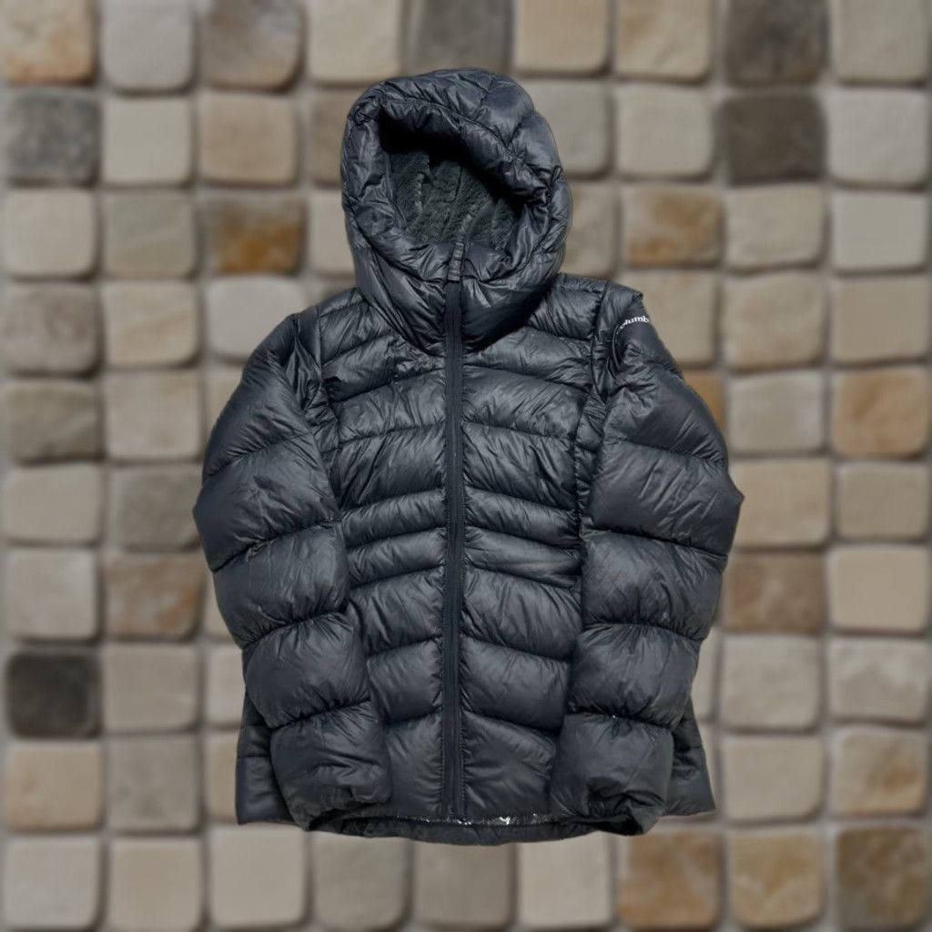 Vintage Columbia Jacket Womens Small Black Down Insulated Full Zip Puffer Size S / US 4 / IT 40 - 1 Thumbnail