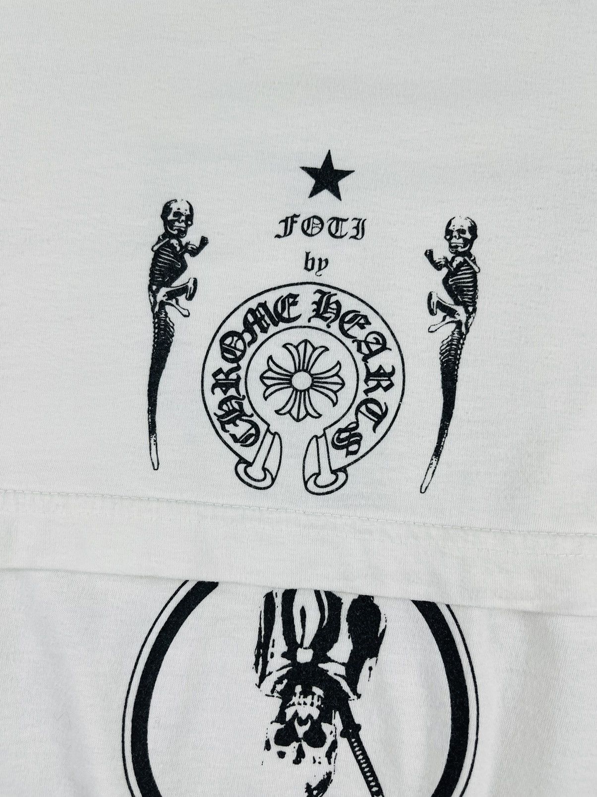 Chrome Hearts Chrome Hearts Foti Skippy Keyhole Tshirt Size US L / EU 52-54 / 3 - 4 Thumbnail