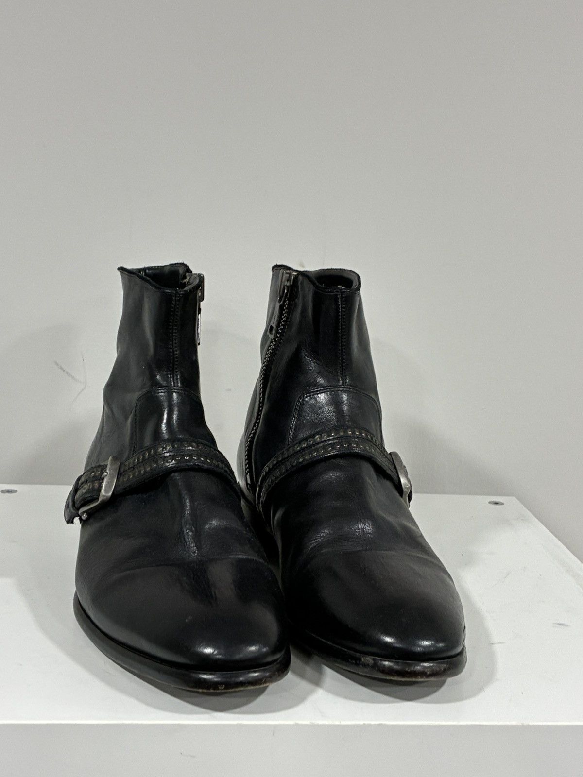 John Varvatos Eldridge Buckle boots 9 US 42 EU Size US 9 / EU 42 - 5 Thumbnail