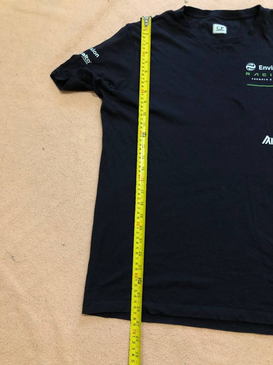 C.P. Company Vintage T-shirt black logo C.P. Company crazy Y2K size XL Size US XL / EU 56 / 4 - 13 Thumbnail