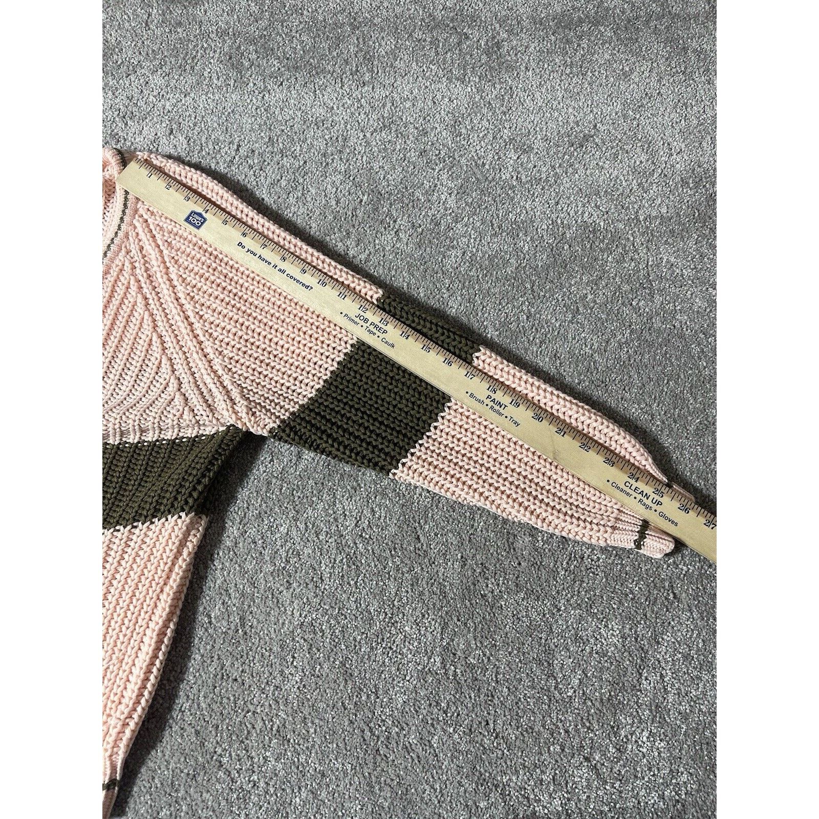 Other Deb Chunky Knit Cardigan Sweater M Peach Preppy Vintage 80s Size M / US 6-8 / IT 42-44 - 5 Thumbnail