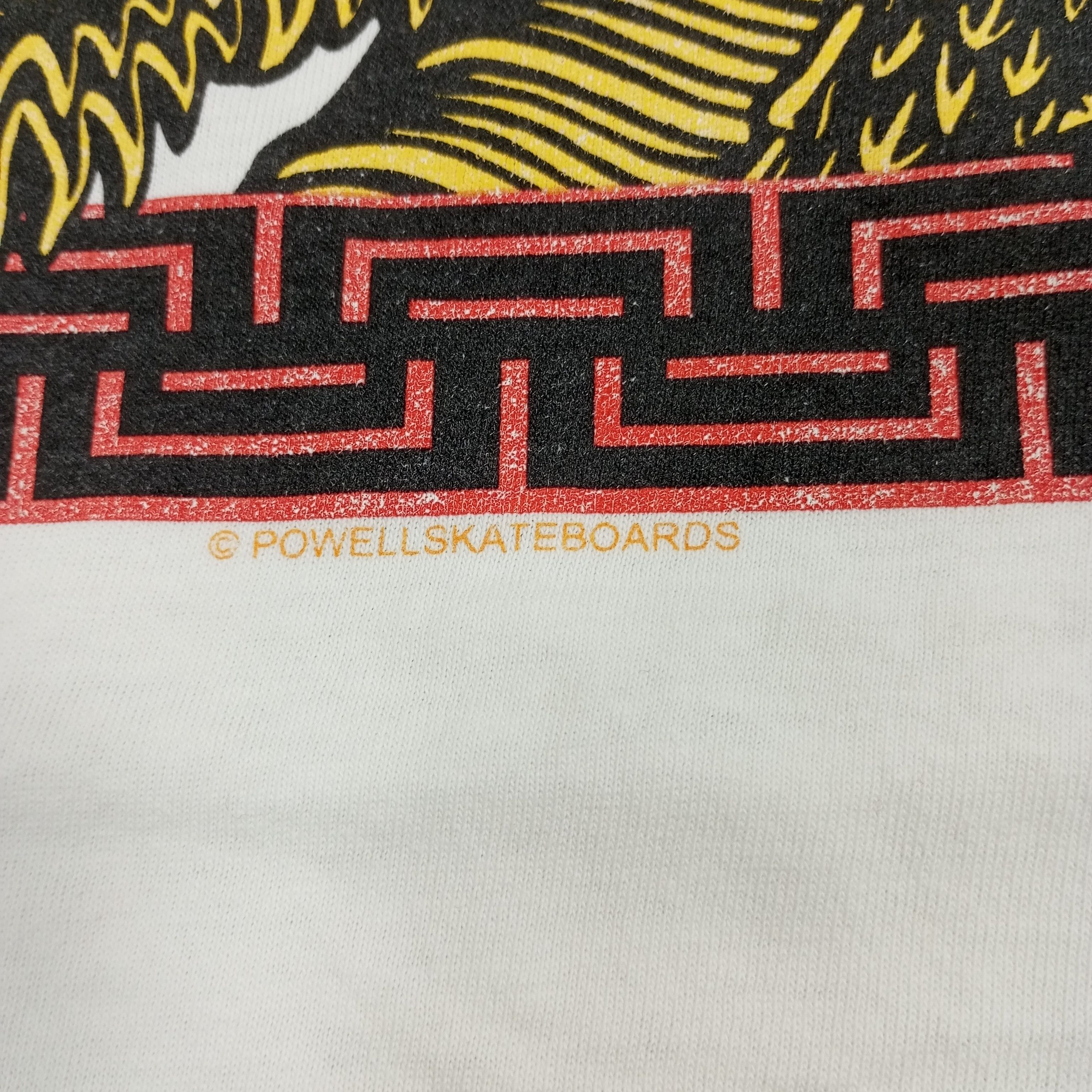 Powell Peralta × Vintage Powell Skateboards Caballero Skater Style Distressed Tshirt Size US XL / EU 56 / 4 - 3 Thumbnail