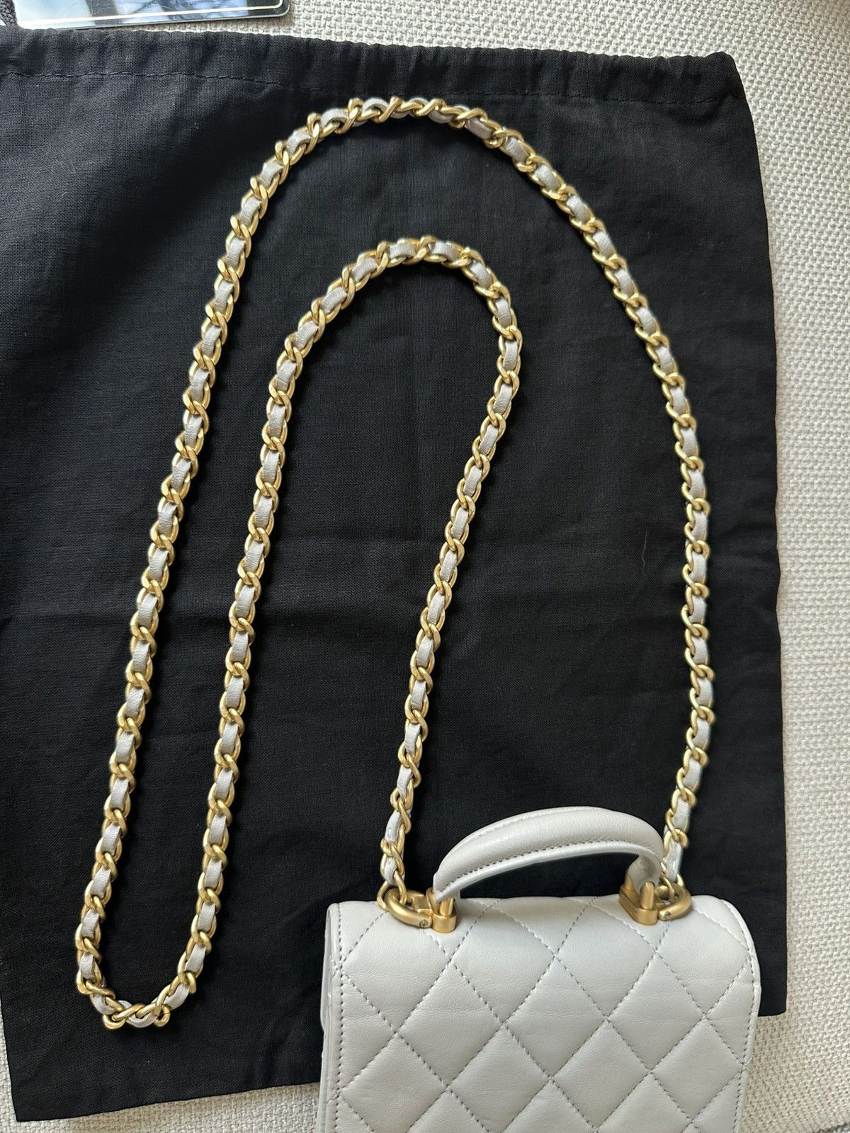 Chanel Chanel Top Handle Flap Coin Purse Size ONE SIZE - 9 Thumbnail