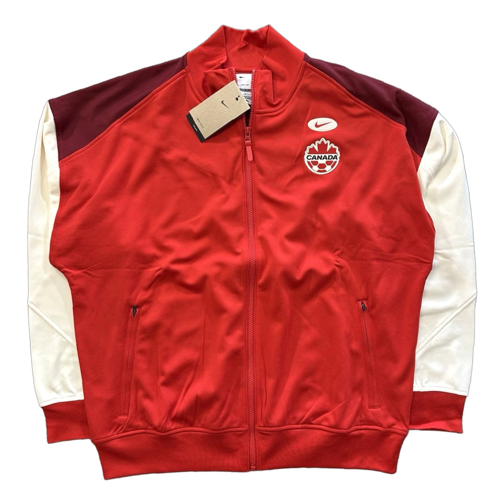 Nike Nike Track Jacket Mens L Red Full Zip Nation Anthem National Team Podium Size US L / EU 52-54 / 3 - 1 Thumbnail