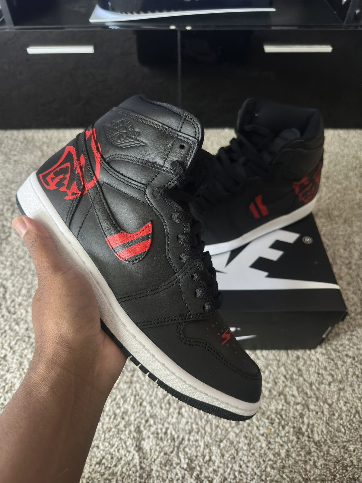 Jordan Brand Custom SRT Jordan 1 high size 10 Size US 10 / EU 43 - 4 Thumbnail