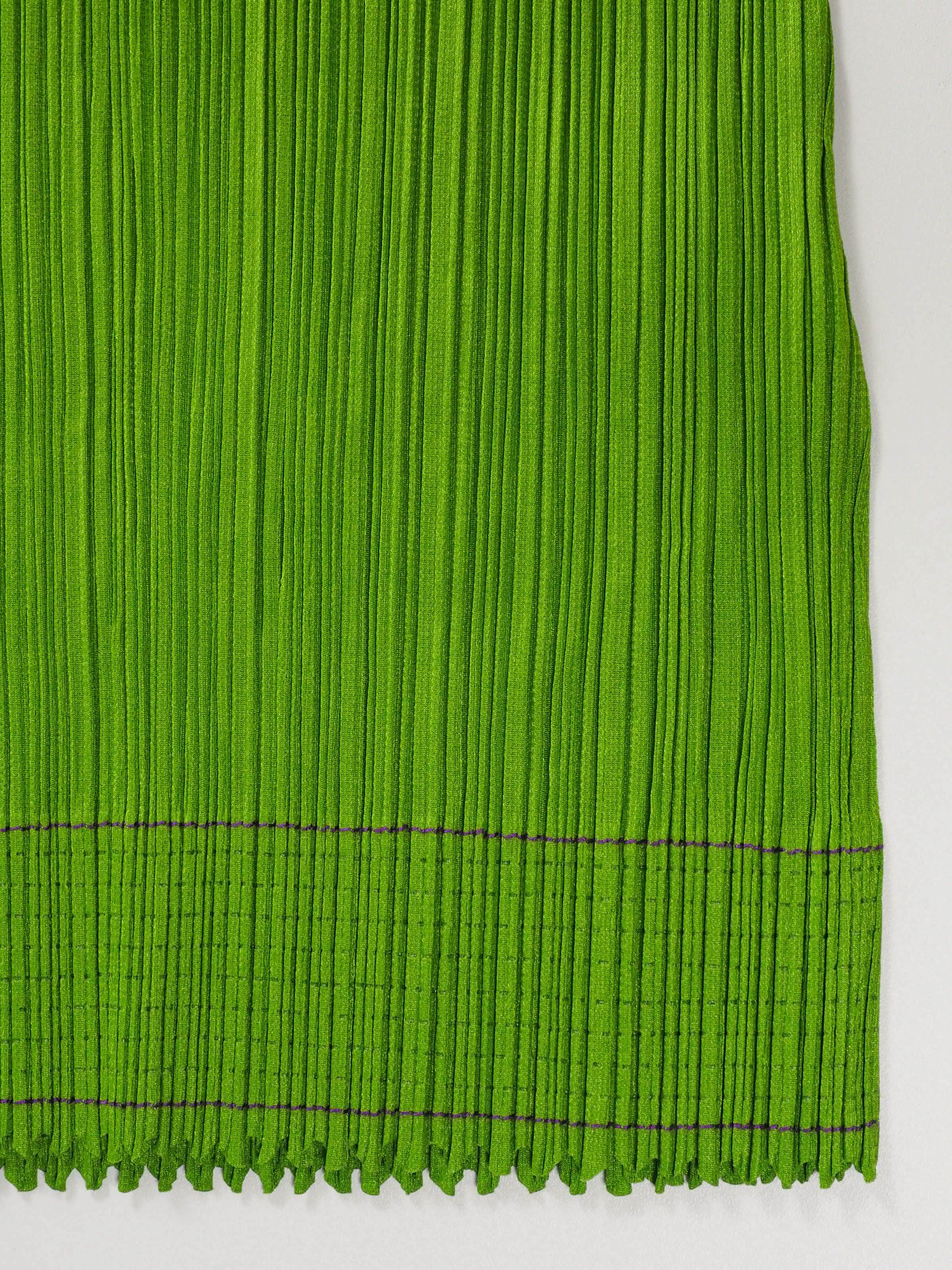 Pleats Please Issey Miyake Pleats Please Issey Miyake Pleated Polo Top Size L / US 10 / IT 46 - 8 Thumbnail