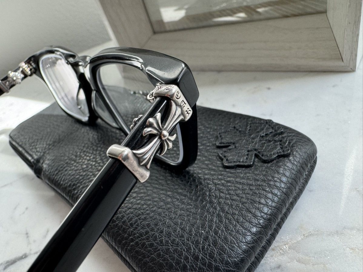 Chrome Hearts Chrome Hearts Pump Me Glasses Black Size ONE SIZE - 6 Thumbnail
