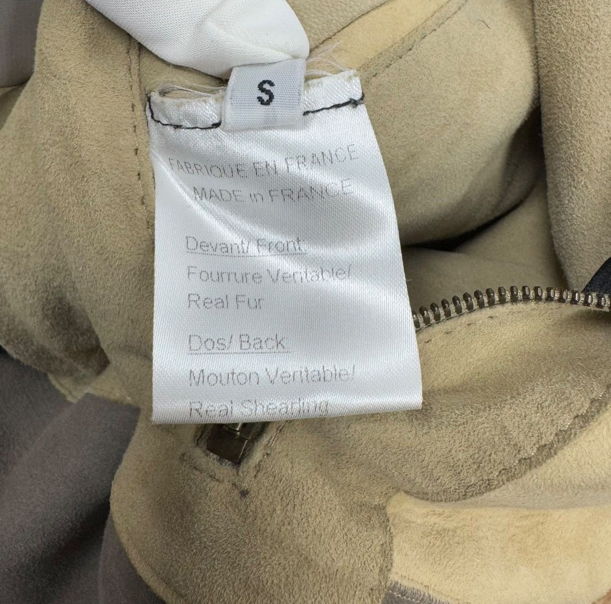 Other 32 Paradis Sprung Freres Real Lambskin Shearling Coat size S Size S / US 4 / IT 40 - 24 Thumbnail