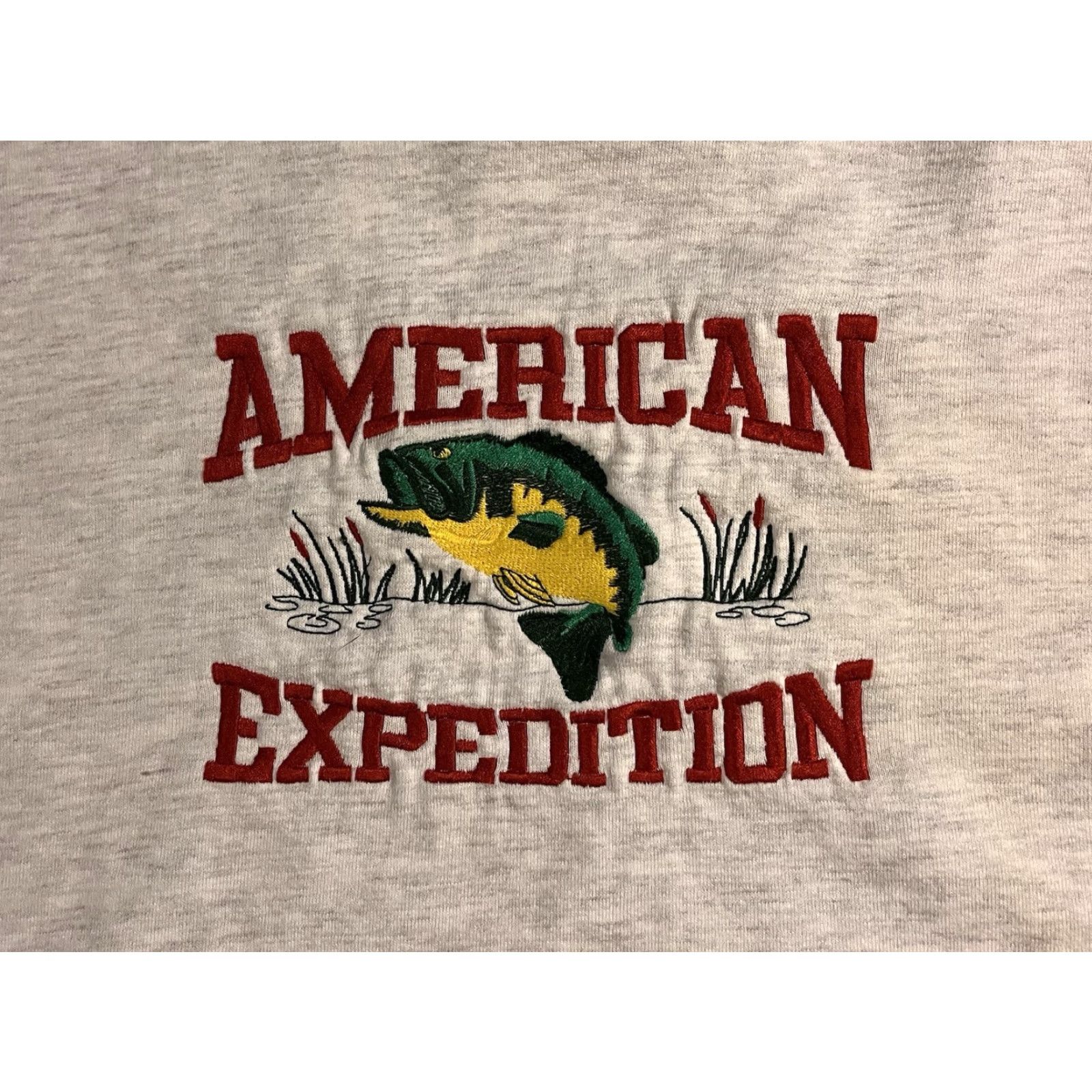 Vintage VINTAGE Oarsman 913 American Expedition Fishing Sweatshirt Shirt Mens 2XL Grey Size US XXL / EU 58 / 5 - 3 Thumbnail