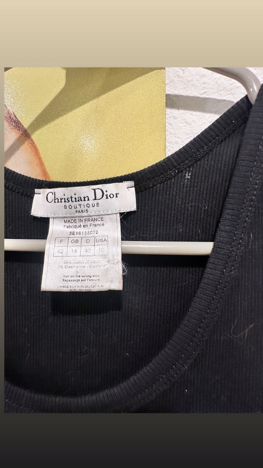 Christian Dior Monsieur Christian dior vintage 2003 tank top Size L / US 10 / IT 46 - 3 Thumbnail