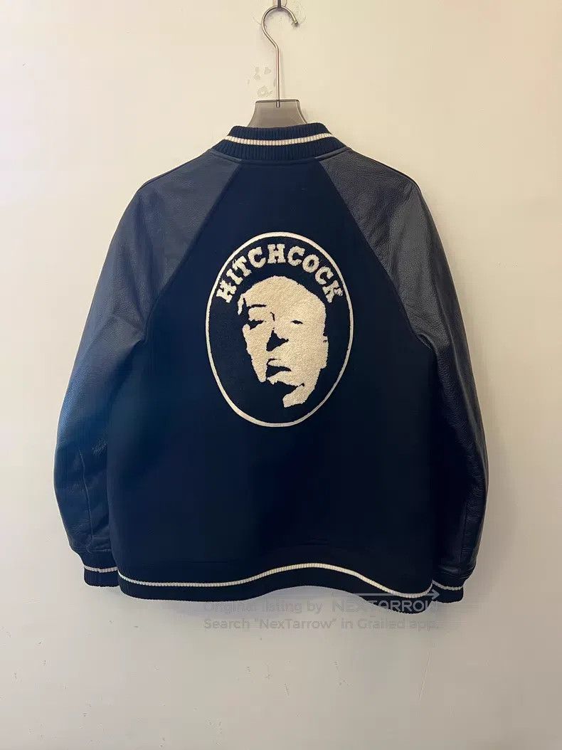 Undercover Undercover 22 AW Leather Sleeve Wool Baseball Jacket Size US L / EU 52-54 / 3 - 2 Thumbnail