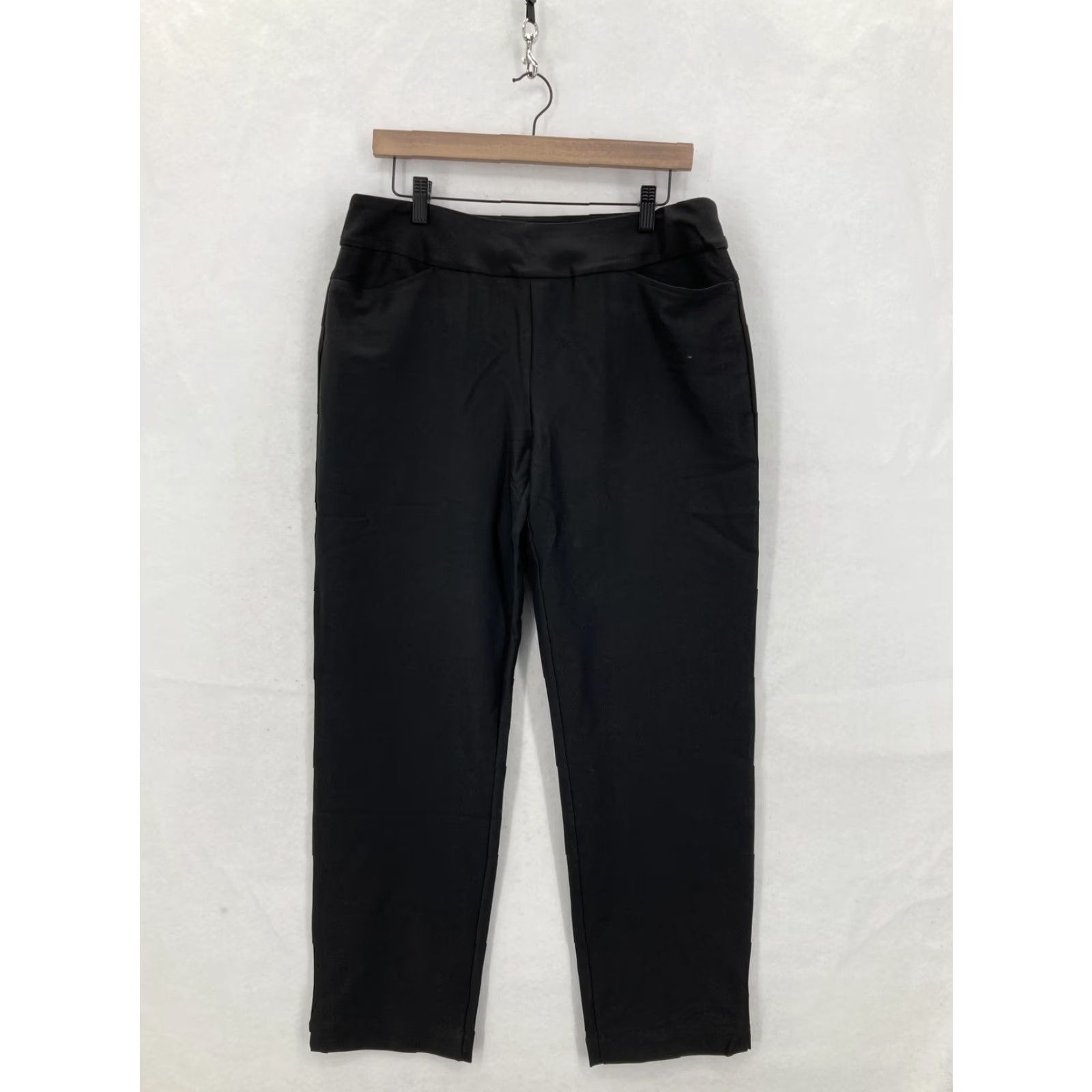 Vintage Acegolfs Pants Womens XL Black UPF 50+ Pull On Tapered Pockets NWT Golf Abstract: NWT not required—it’s implied by NWT in original; keep as NWT Size 40" / US 18 - 2 Thumbnail