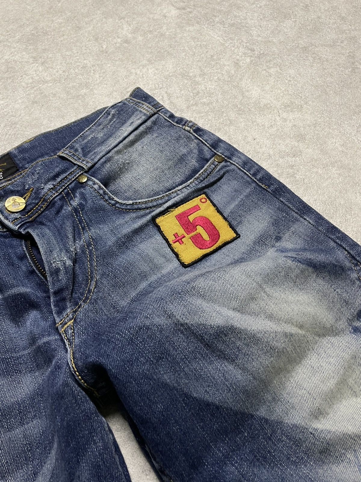 Lee × Vivienne Westwood Vivienne x Lee 2005 — twisted punk cutoffs archive heat Size US 29 - 8 Thumbnail