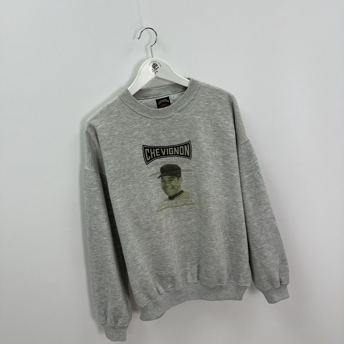 Chevignon Vintage 90s Chevignon Cleveland SanDiego original sweatshirt Size US XL / EU 56 / 4 - 3 Thumbnail