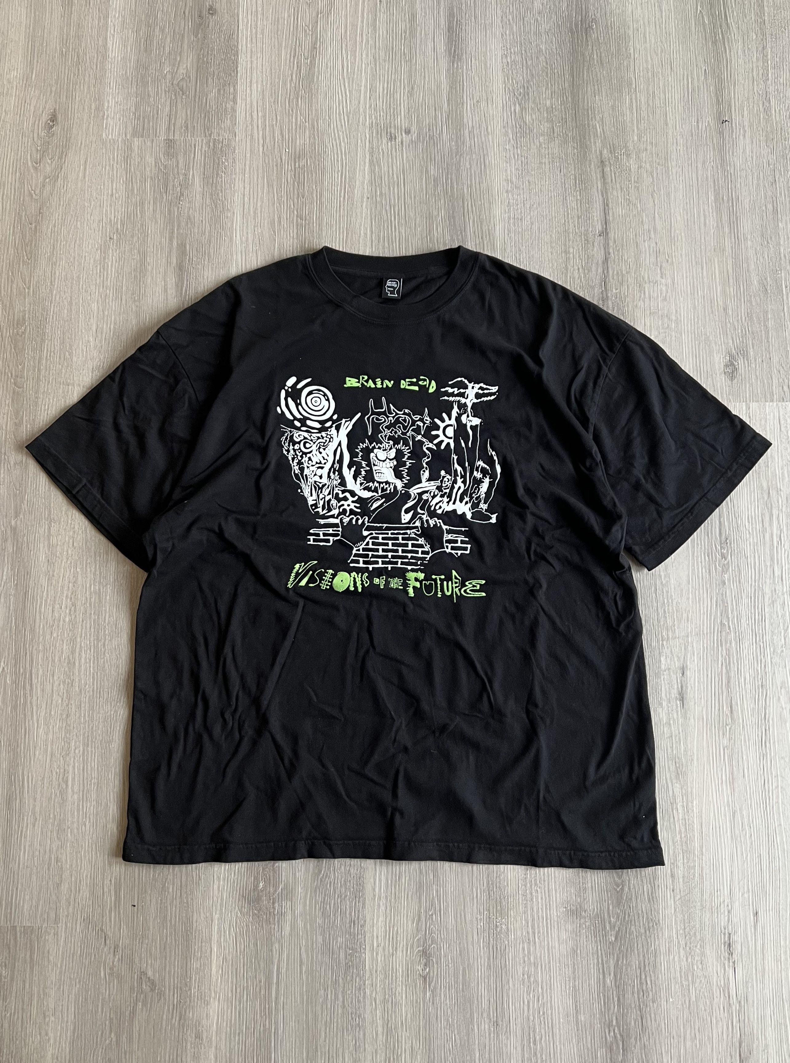 Brain Dead Visions of the Future Tee Monster Horror Nightmare Size US XL / EU 56 / 4 - 1 Thumbnail